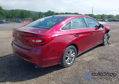 2016 Hyundai Sonata Se from USA, damaged, VIN 5NPE24AF4GH433425
